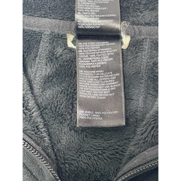 The‎ North Face Heavy Fleece Zip Up Women’s Small Black - Picture 6 of 6